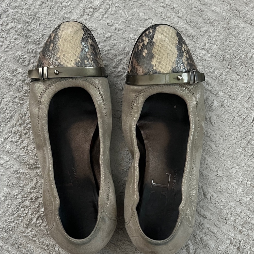 AGL suede flats